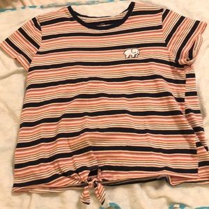 Ivory Ella striped tee